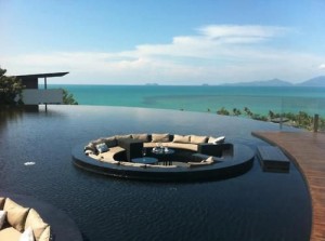 homie spiti pool island diakosmisi design 7